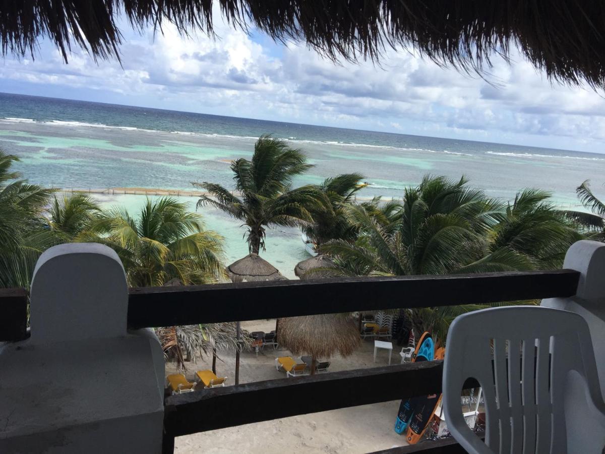 Hotel Blue Reef Frente Al Mar Mahahual Bagian luar foto