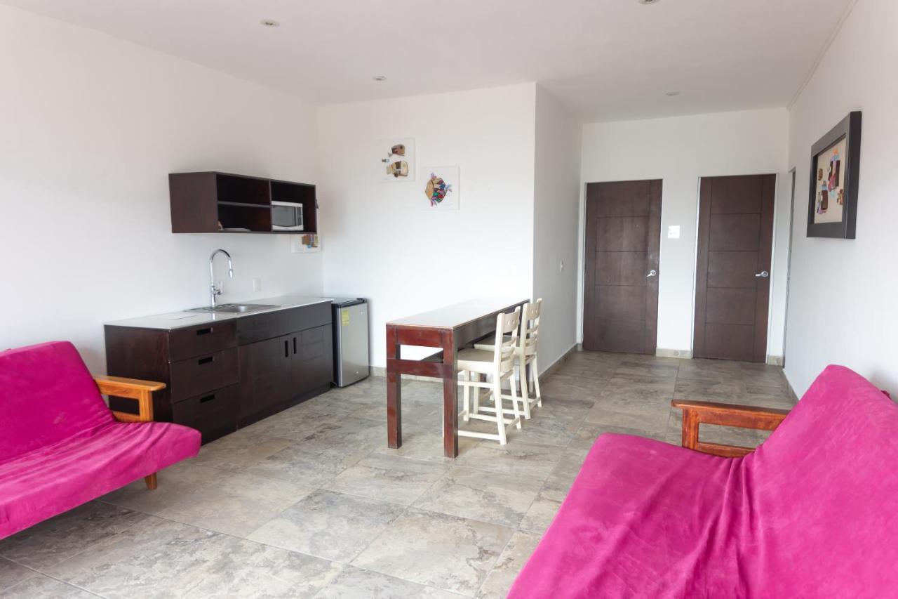 Hotel Blue Reef Frente Al Mar Mahahual Bagian luar foto